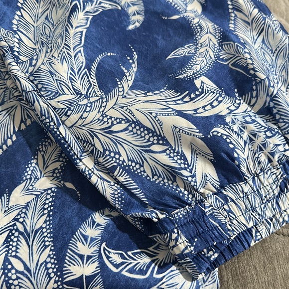 NWT J.McLaughlin Giada Printed Flat Front Elastic Drawstring Waist Pull-On Pants - Picture 7 of 7